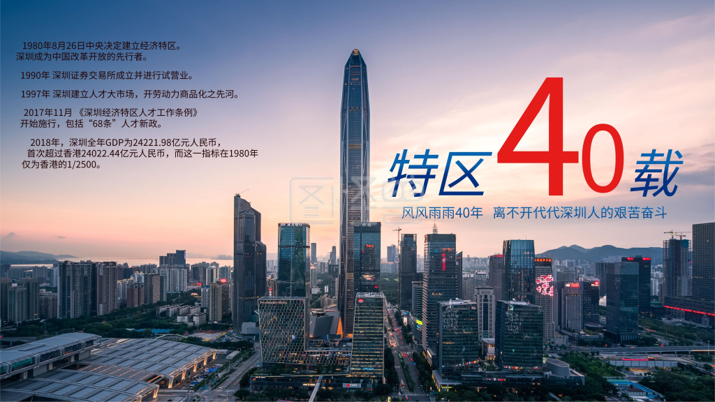 40年深圳发展历程