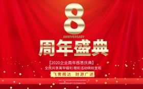 周年庆典宣传海报