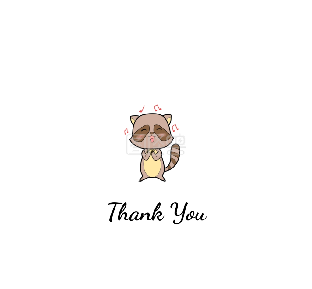 谢谢你女孩卡通人物简约背景