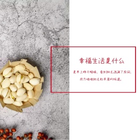 幸福生活冰淇淋红色文艺公众号正方形配图