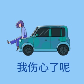 我伤心了呢表情包