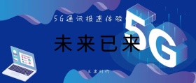 光速时代 未来已来 5G通讯极速体验中心 5G时代公众号封面