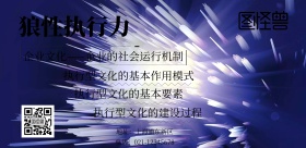 狼性执行力印刷海报