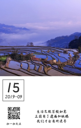 男子站在海边石头上日签