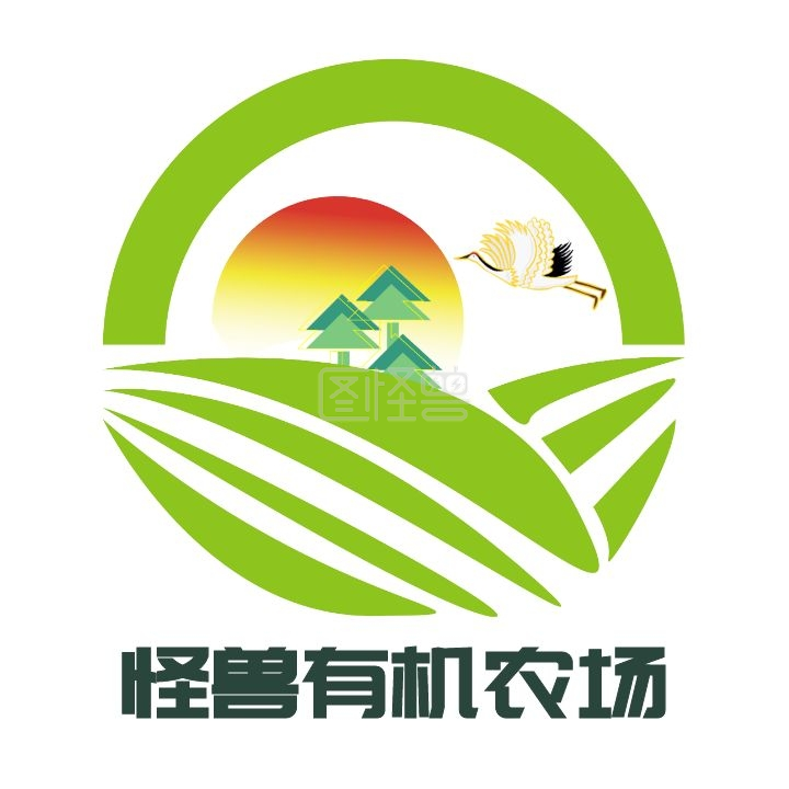 农场自然风格logo