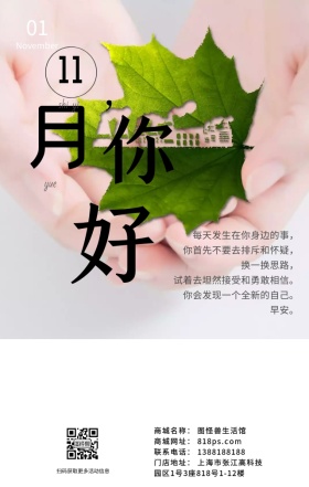 极简仙人掌性冷淡多肉植物文艺日签