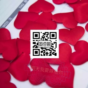 婚纱创意二维码宣传