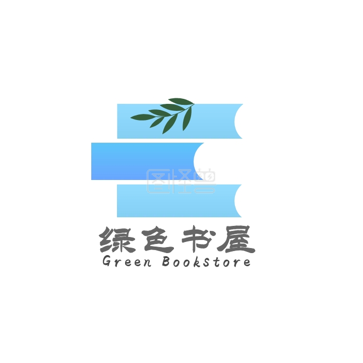 书店logo-书店书屋logo在线图片制作-图怪兽
