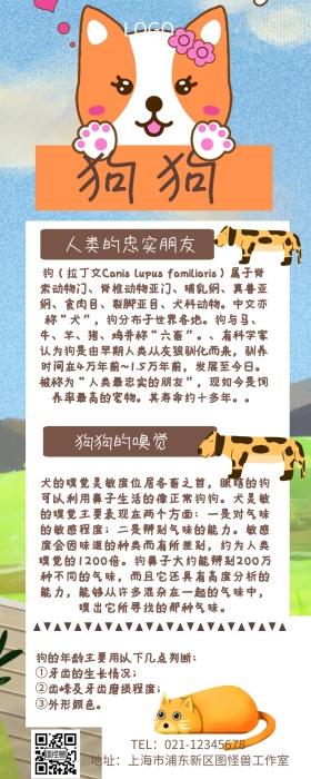 狗狗公众号文章营销长图