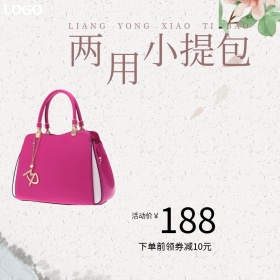 双十一时尚女包促销主图直通车模板