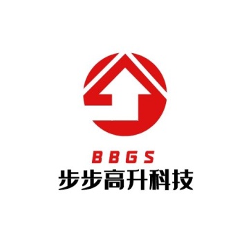 步步高升科技公司简约logo设计