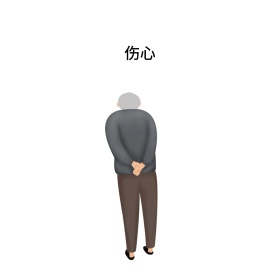 伤心可爱小女孩创意有趣表情包配图