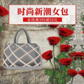 女包手提包淘宝天猫主图直通车促销