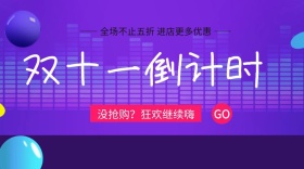 双十一倒计时狂欢节