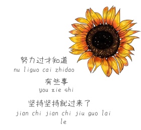 坚持 朋友圈封面