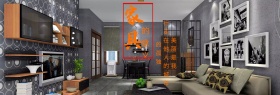 现代家具床极简家具嘉年华地毯书架促销海报banner