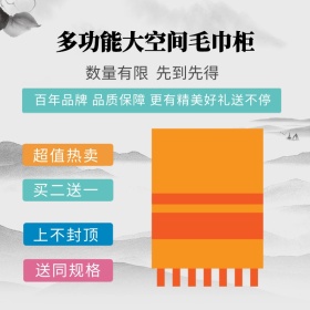 多功能大空间毛巾柜