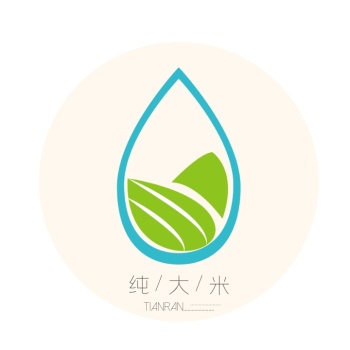 纯大米logo设计