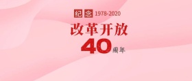 改革开放40周年  公众号封面