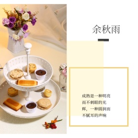 简约唯美蛋糕美食公众号配图