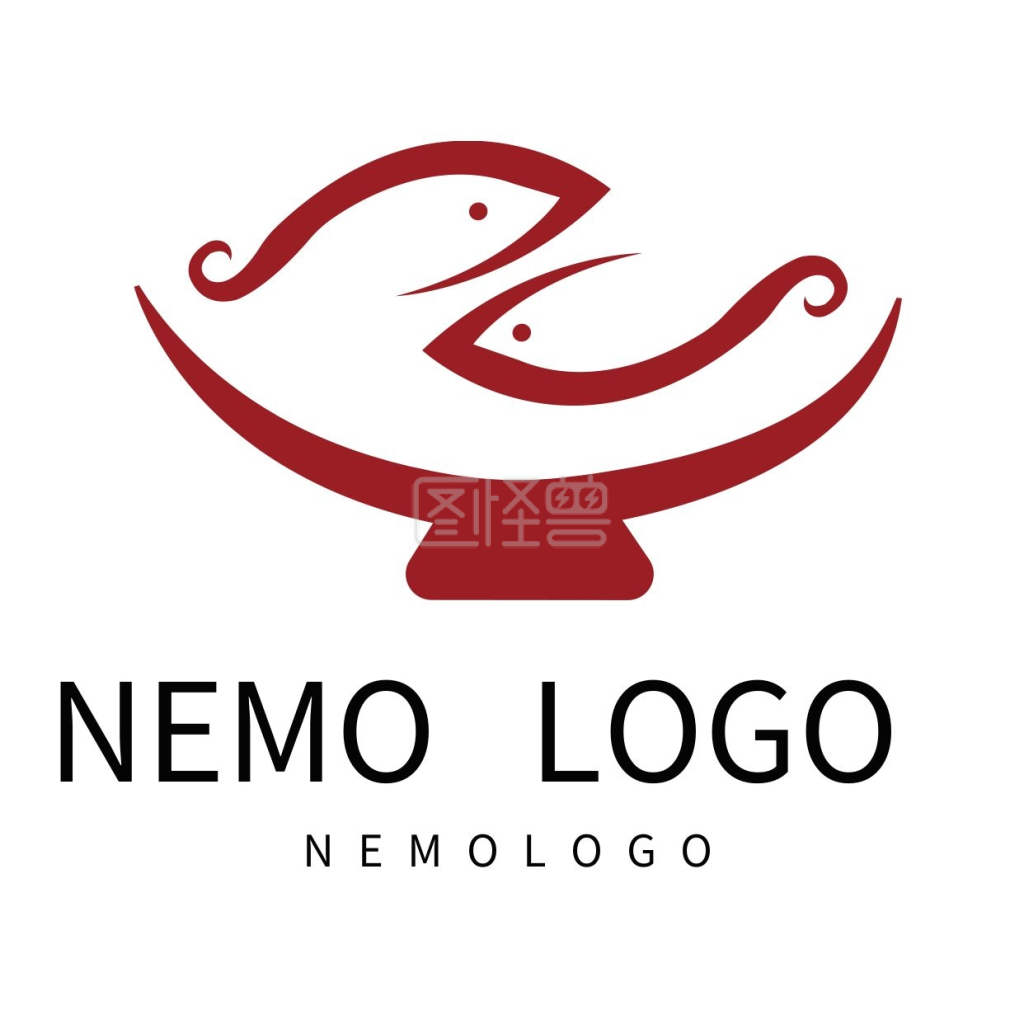 红色双鱼logo