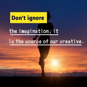 创意的源泉简约公众号正方形配图