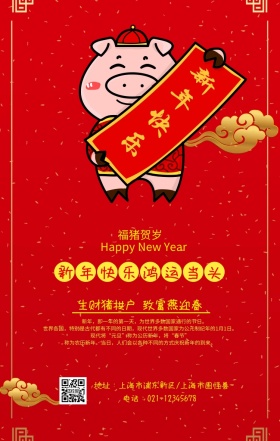 2019年 猪年