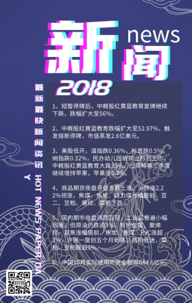 新闻抖音最新资讯黑色抖音字体新闻海报