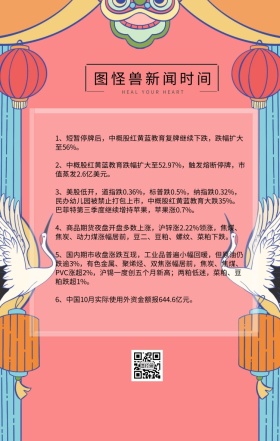 新闻时间快讯落叶黄色浪漫手机海报