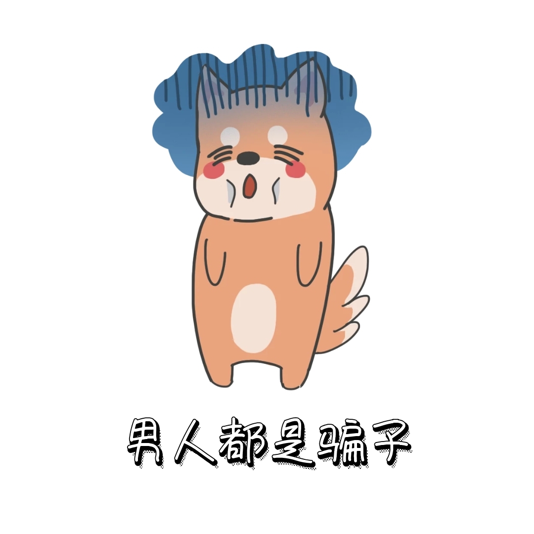 男人都是骗子 表情包