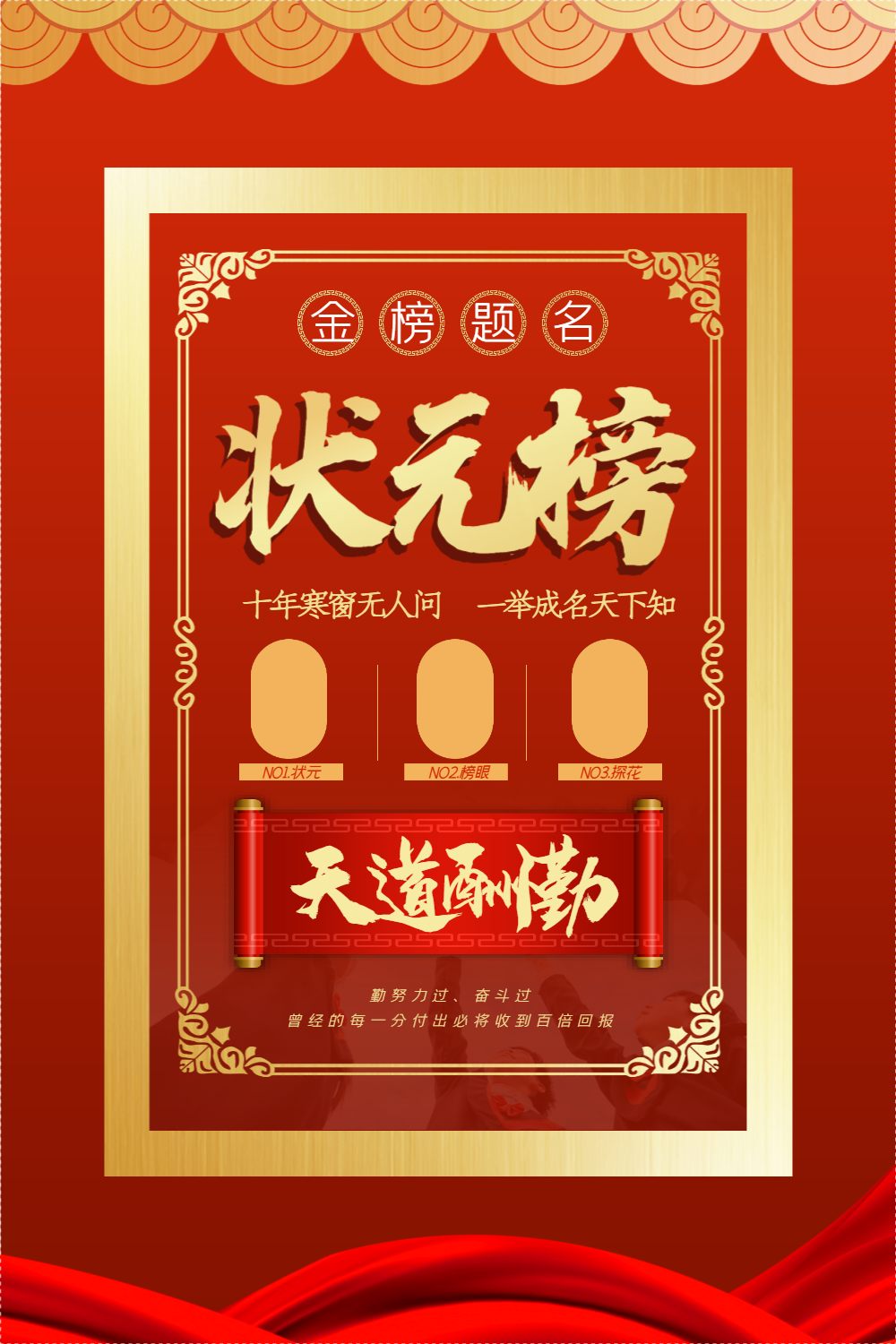 状元图片-状元模板-在线设计制作-图怪兽