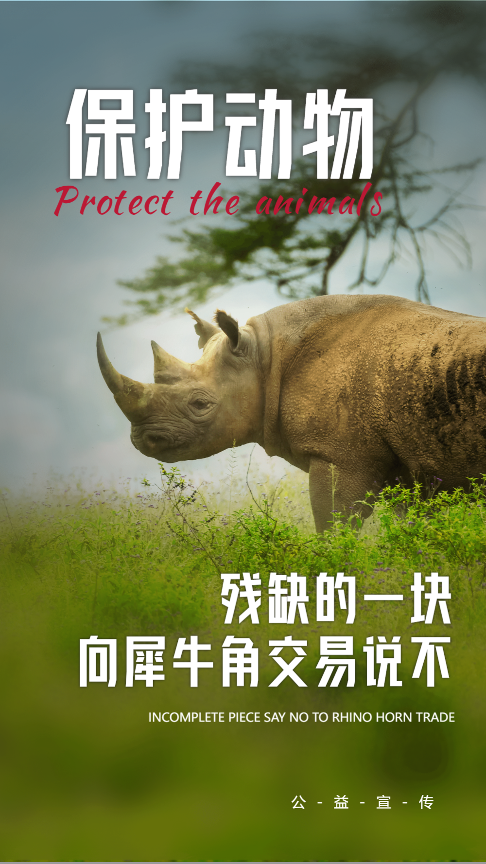 保护动物宣传海报vip世界实验动物日保护动物宣传摄影图海报正版保护